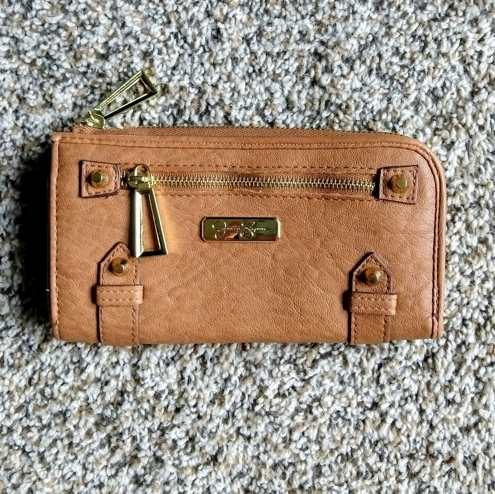 Tan Jessica Simpson Wallet